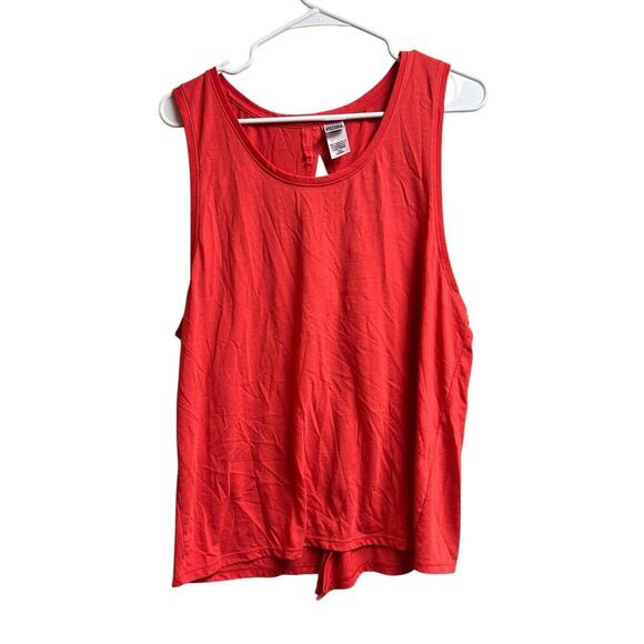 Victoria Sport Victoria's Secret Pink Coral Tank Keyhole Back Large - Picture 1 of 7